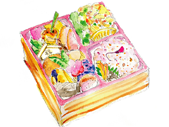 春のお弁当『万葉』